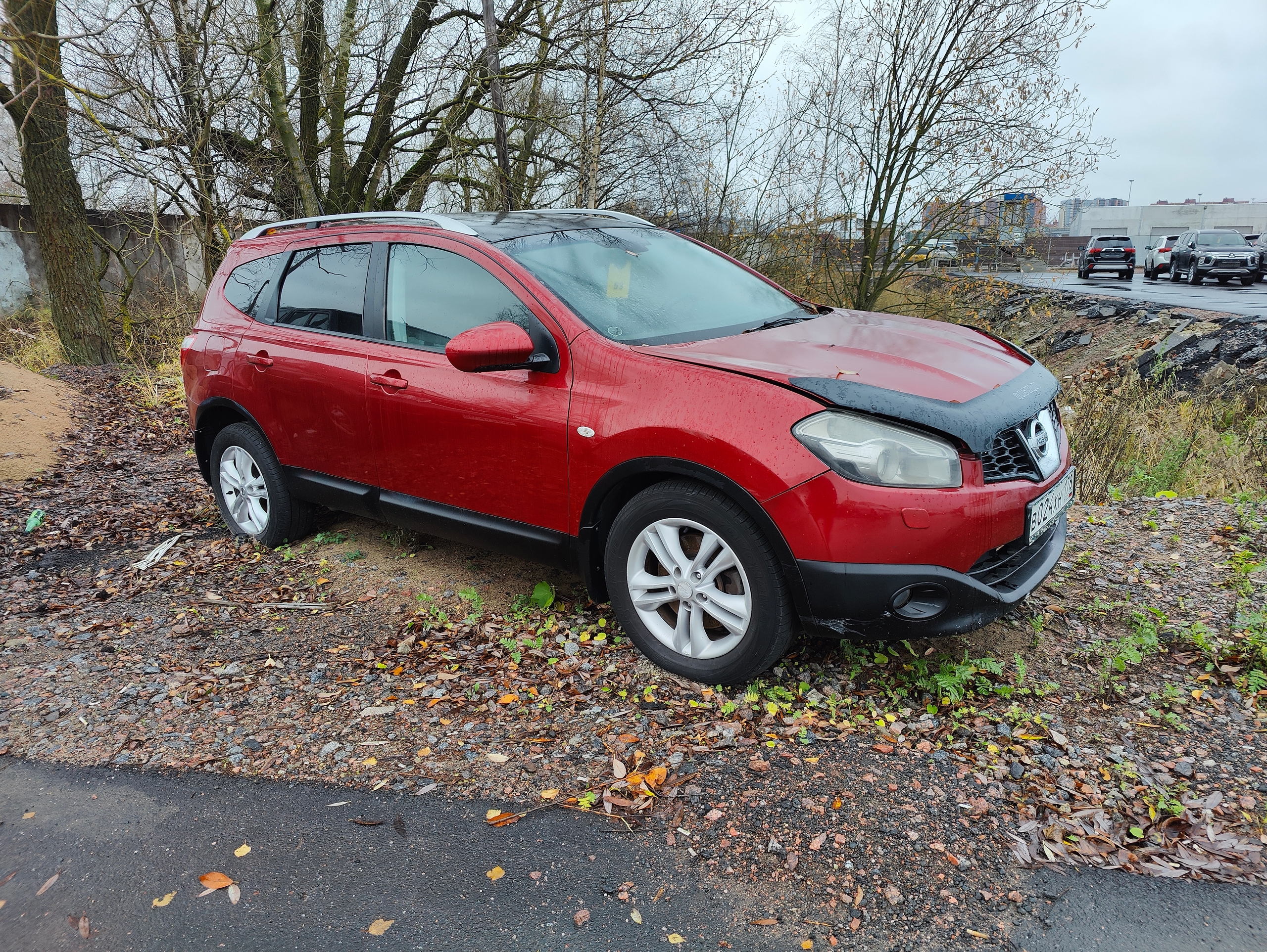 Осмотр Nissan Qashqai 2011 г.в. 224.000 км.